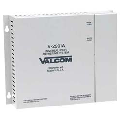 Valcom Single Door Answering Device-Activate Door Locks