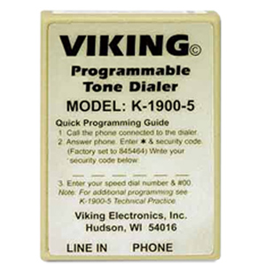 Viking Hot Line Dialer - Tone Programmable