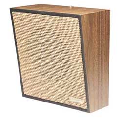 Valcom One-Way Woodgrain Wall Speaker (Weave)
