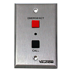 Valcom Emergency/Normal Call Switch with Volume Control