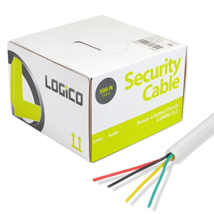 LOGiCO Security Alarm 22/4 Stranded Wire 1000ft