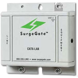 ITW Linx SurgeGate Category 6 Solid-State Building Entrance Protector