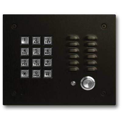 Viking Vandal Resistant Handsfree Entry Phone with Keypad, Enhanced Weather Protection and Oil Rubbed Bronze Finish