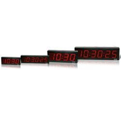 Valcom IP PoE Automatic Time Set Digital Clock