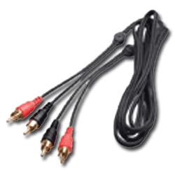 Bogen Stereo RCA Cable - 6 Feet