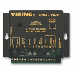 Viking 30 Watt Professional Paging Amp