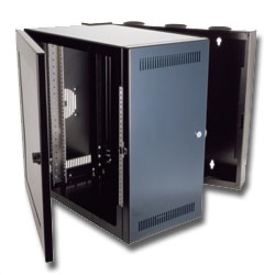 Chatsworth Products Cube-iT PLUS Wall-Mount Cabinet  with Solid Plexiglas Door 18