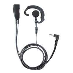 Pryme Lapel Microphone with Soft Hook Foam Cover Earphone for Motorola x63 Radios