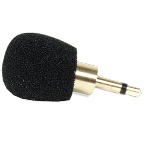 Williams Sound Plug Mount Microphone, Omnidirectional for Pocketalker