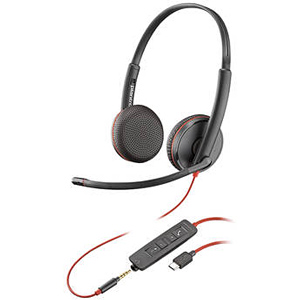 Plantronics Blackwire C3225 Binaural Headset USB-C