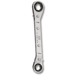 Klein Tools, Inc. Fully Reversible Ratcheting Offset Box Wrench - 1/2