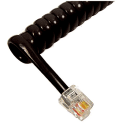 Cablesys Modular Coiled Handset Cord