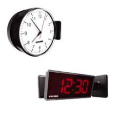 Viking Double Mount Bracket for CL Series Wireless Digital and Analog Clocks
