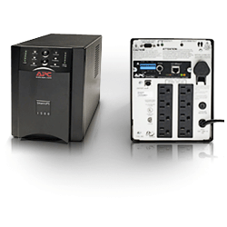 Schneider Electric Smart-UPS 1500VA USB and Serial 120V with AP9619 Installed