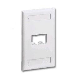 Panduit® Mini-Com Classic Series Faceplates with Label and Label Cover