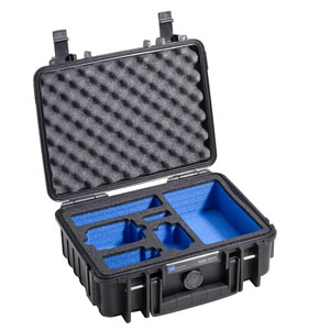 B&W International Type 1000 Black Outdoor Case with Custom GoPro Insert