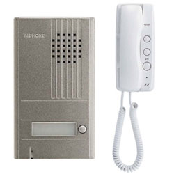 Aiphone Call Door Station with Master Handset Station and AC 15V Transformer