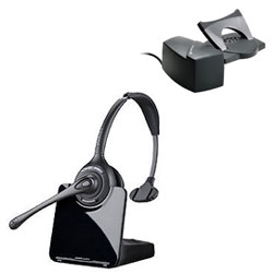 Plantronics CS510 Over-the-Head Monaural Wireless DECT Headset System with HL10 Lifter
