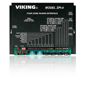 Viking 4-Zone Page Interface