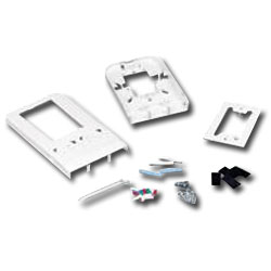 Siemon Fiber Outlet Box with Extended Cover