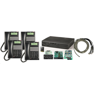 NEC SL2100 Digital Quick-Start Kit with (4) 24 Button Telephones