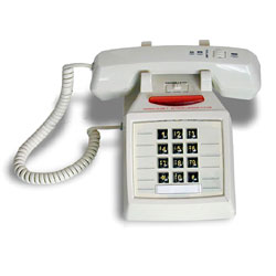 Inn-Phone Desk Phone with Super Bright Message Light and Keypad