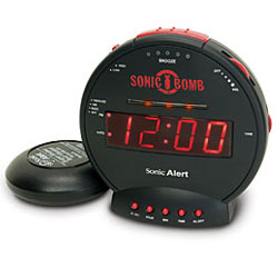 Sonic Alert Sonic Bomb Alarm Clock