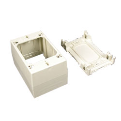 Legrand - Wiremold 400/800/2300/2300D Series™  One-Gang Extra Deep Device Box Fitting, White