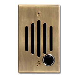 Channel Vision Intercom Unit with Black Metal Screen