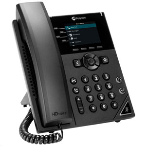 Poly VVX 250 4 Line Phone with Power Supply