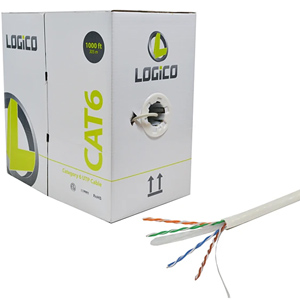 LOGiCO CAT6 23AWG Communication Cable 1000ft