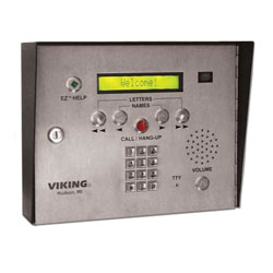 Viking ADA Compliant Entry System with Color Video Camera