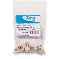 ICC Module, RCA F-Type, Gold, Component Kit