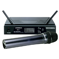 Bogen UHF Wireless Microphone System with Handheld Microphone