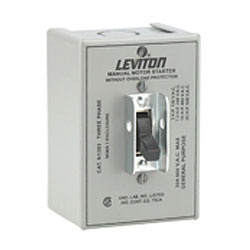 Leviton Three-Pole Manual Motor Starting Switch