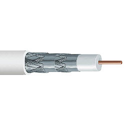 CommScope - Uniprise 18 AWG Solid Bare Copper RG6 Quad Shield Coaxial Cable