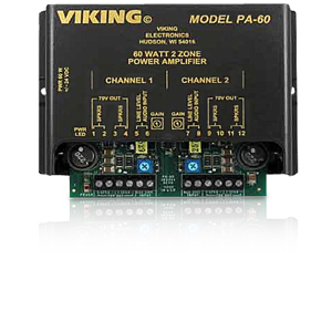 Viking 60 Watt Compact Two Zone Amplifier