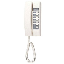 Aiphone 6-Call Selective Call Intercom with LED and Tone-Off Switch