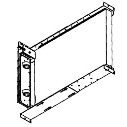 Chatsworth Products Mega Frame Non-Vented Sliding Shelf 18
