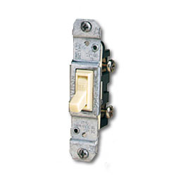 Leviton Quickwire and Side Wired Framed 3-Way, Less Ears with Grounding Screw