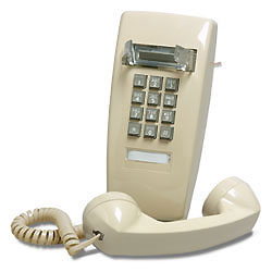 Cortelco 2554 Series Wall Phone with A-lead