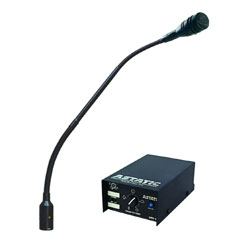 Astatic Continuously-Variable Pattern Condenser Gooseneck Microphone