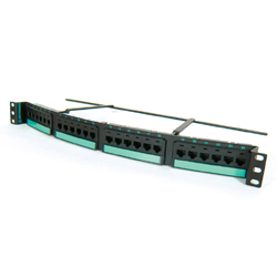 Legrand - Ortronics Clarity 5E Curved Patch Panel