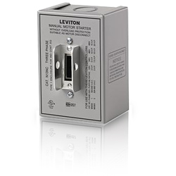 Leviton Enclosure with Safety Switches and Motor Controls