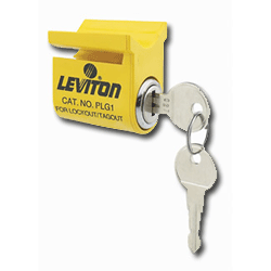Leviton Lockout/Tagout for Pin and Sleeve Plugs and Inlets