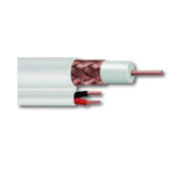 CommScope - Uniprise 18 AWG Solid Bare Copper RG-6/ 2-18 AWG Coaxial Cable