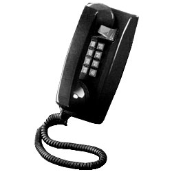 Cortelco 2554 Series Single-Line Wall Phone with Single Gong Ringer