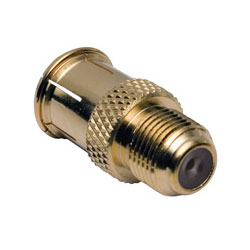 Hubbell RG59 Male to RG6 Female Coupler (Package of 10)