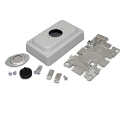 Legrand - Wiremold 1500 and 2600 Series™ Steel Pancake® Overfloor Raceway Telephone Outlet Box