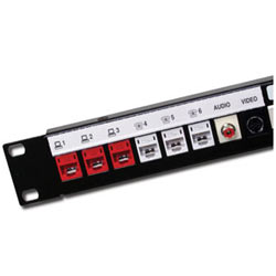 Hubbell 16 and 24 Port Multimedia Panel Extra Label holders (Pkg of 10)